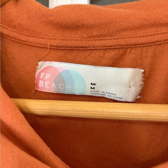 Free People Beach All My Beaches Midi Dress - Size M - Picture 6 of 9